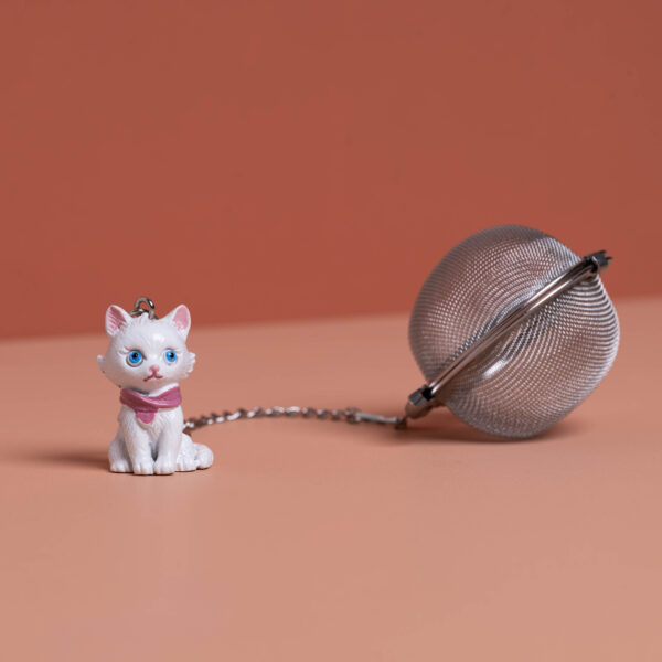 "Margot The Cat" Stainless Steel Tea Ball (5cm)