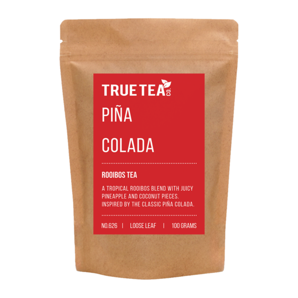 Pina Colada Rooibos Tea Packaging